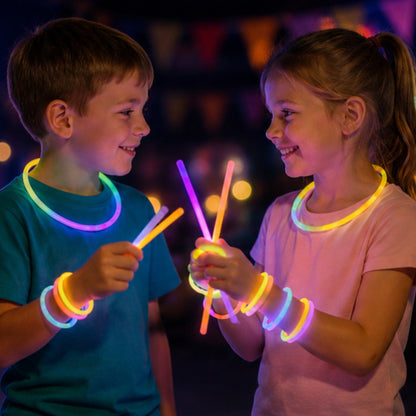 Halloween Decorations Glow Sticks Party Bracelet Set