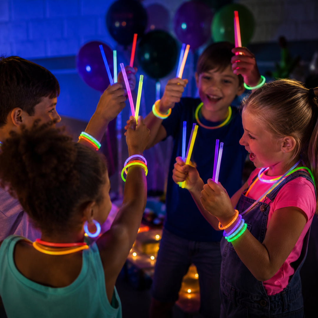 Halloween Decorations Glow Sticks Party Bracelet Set