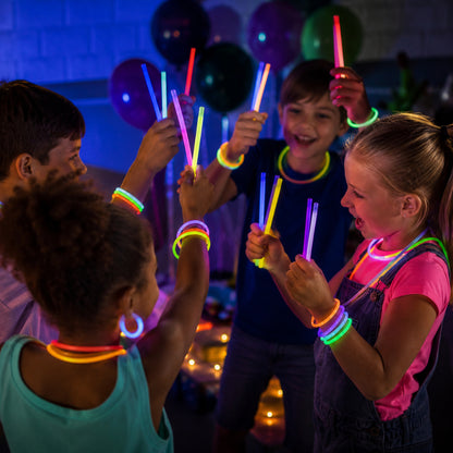 Halloween Decorations Glow Sticks Party Bracelet Set