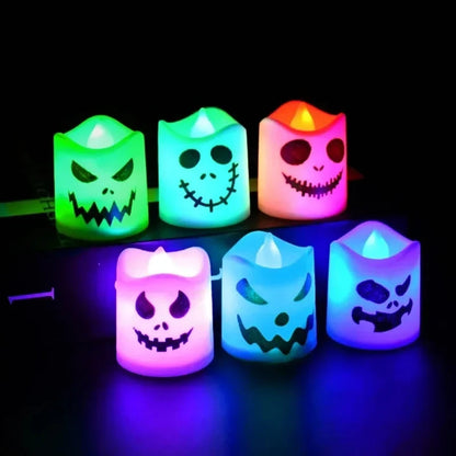 Halloween Decorations LED Candle Pumpkin Party Lights