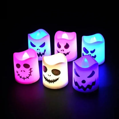 Halloween Decorations LED Candle Pumpkin Party Lights