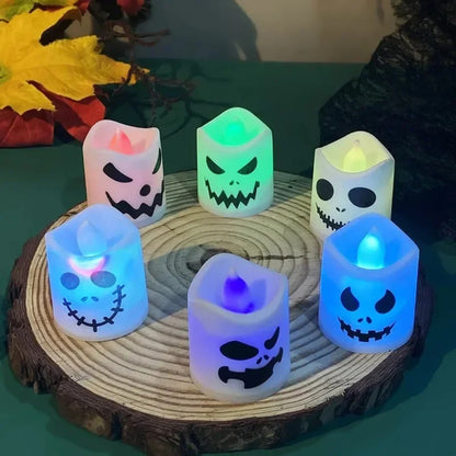 Halloween Decorations LED Candle Pumpkin Party Lights