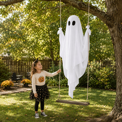Halloween Decorations LED Ghost Yard Hanging Decor