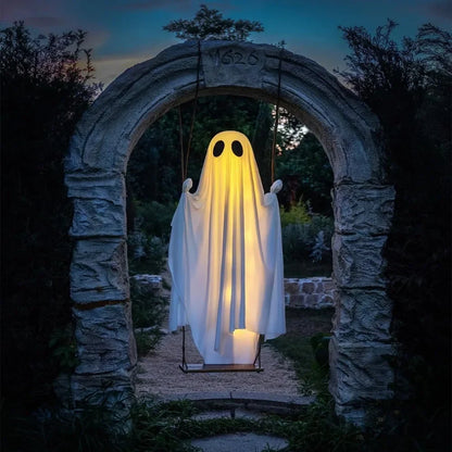 Halloween Decorations LED Ghost Yard Hanging Decor