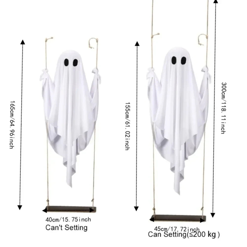 Halloween Decorations LED Ghost Yard Hanging Decor