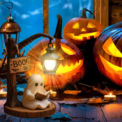 Halloween Decorations Night Light Ghost Table Lamp