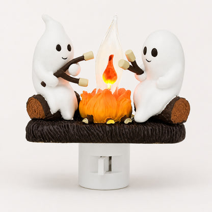 Halloween Decorations Night Light Ghost Wall Plug Decor