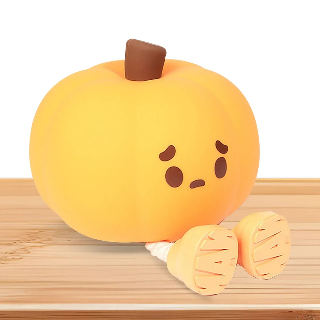 Halloween Decorations Pumpkin Soft Glow Night Light Bedside Lamp