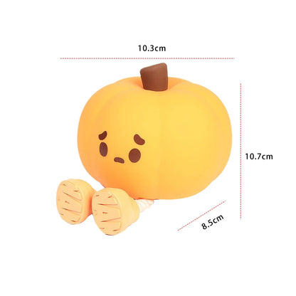 Halloween Decorations Pumpkin Soft Glow Night Light Bedside Lamp
