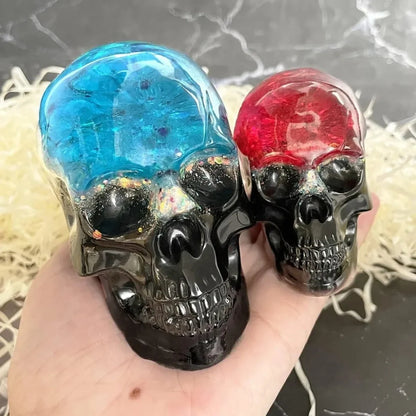 Halloween Decorations Skull Mold Resin Craft Casting Set