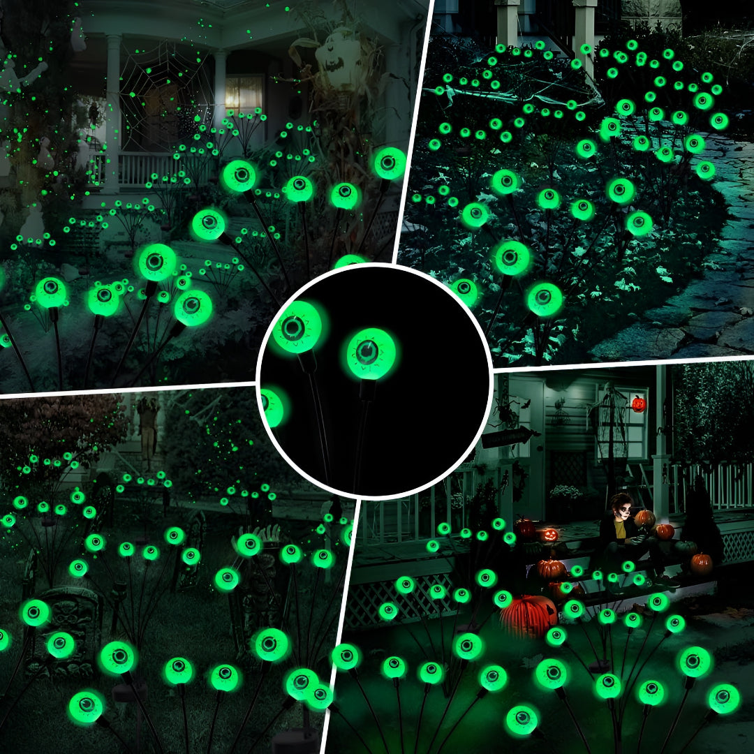 Halloween Decorations Solar Garden Lights Outdoor Pathway Set