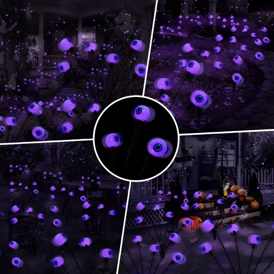 Halloween Decorations Solar Garden Lights Outdoor Pathway Set