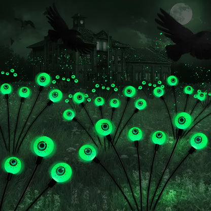 Halloween Decorations Solar Garden Lights Outdoor Pathway Set