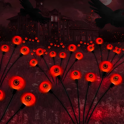 Halloween Decorations Solar Garden Lights Outdoor Pathway Set