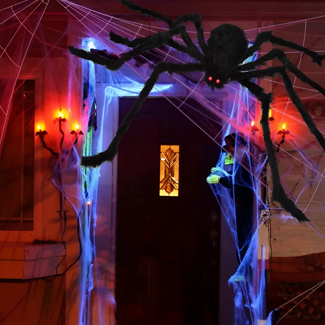 Halloween Decorations Spider Web Outdoor Yard Display