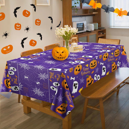 Halloween Decorations Tablecloth Party Table Cover