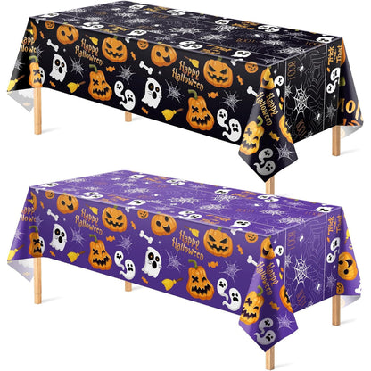 Halloween Decorations Tablecloth Party Table Cover