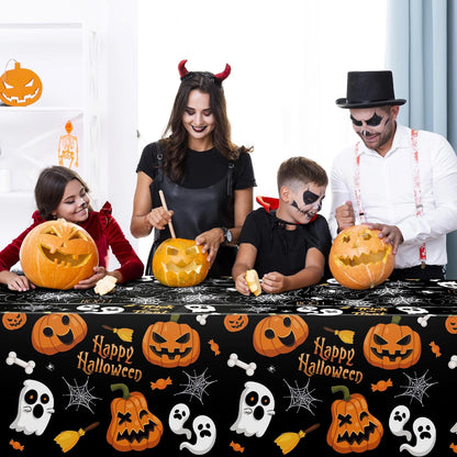 Halloween Decorations Tablecloth Party Table Cover