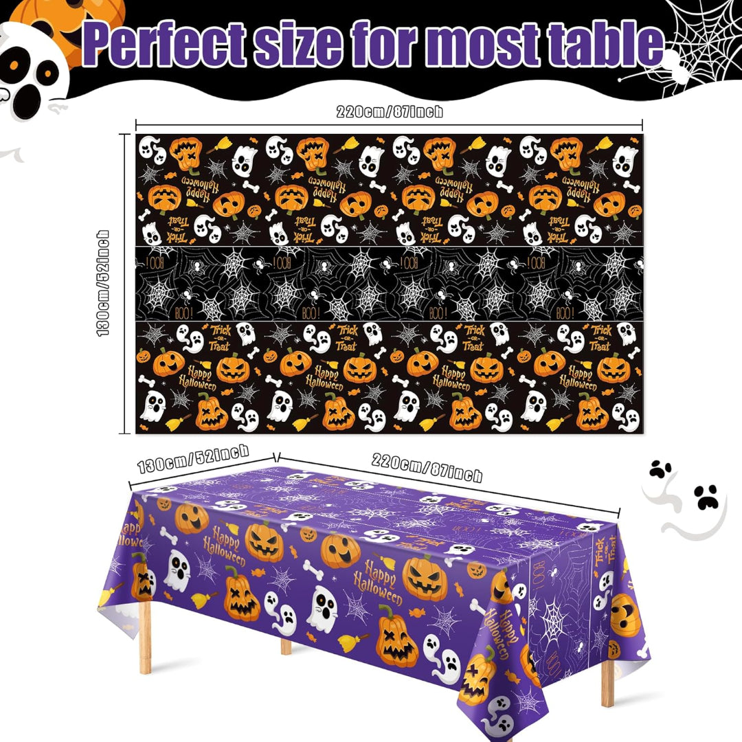 Halloween Decorations Tablecloth Party Table Cover