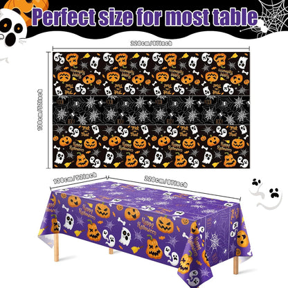 Halloween Decorations Tablecloth Party Table Cover