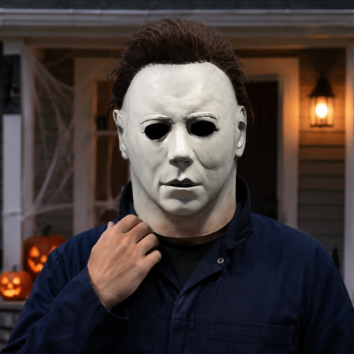Halloween Mask Horror Costume Face Cover Dress Up Prop