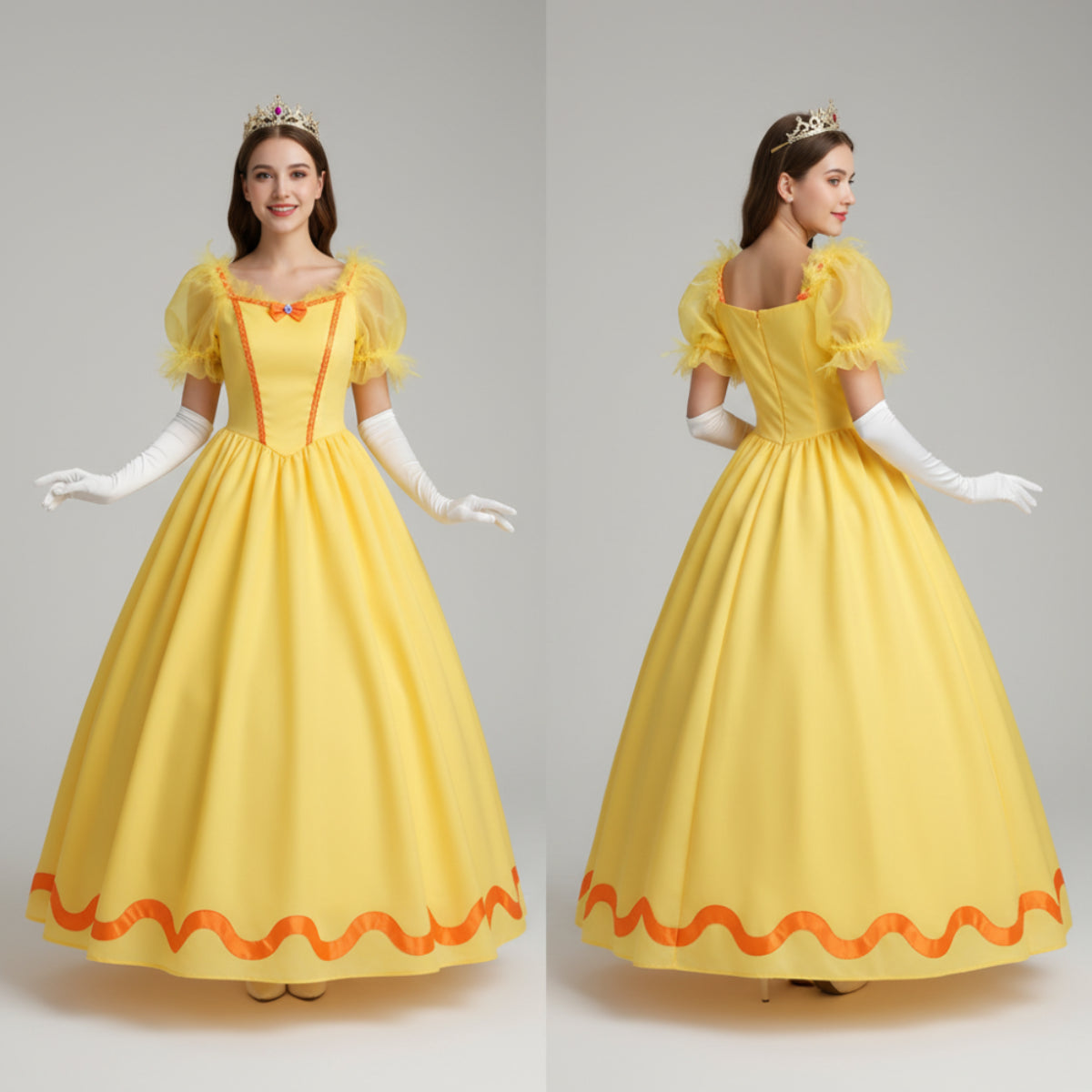 Halloween Costume Gown Adult Princess Dress 4