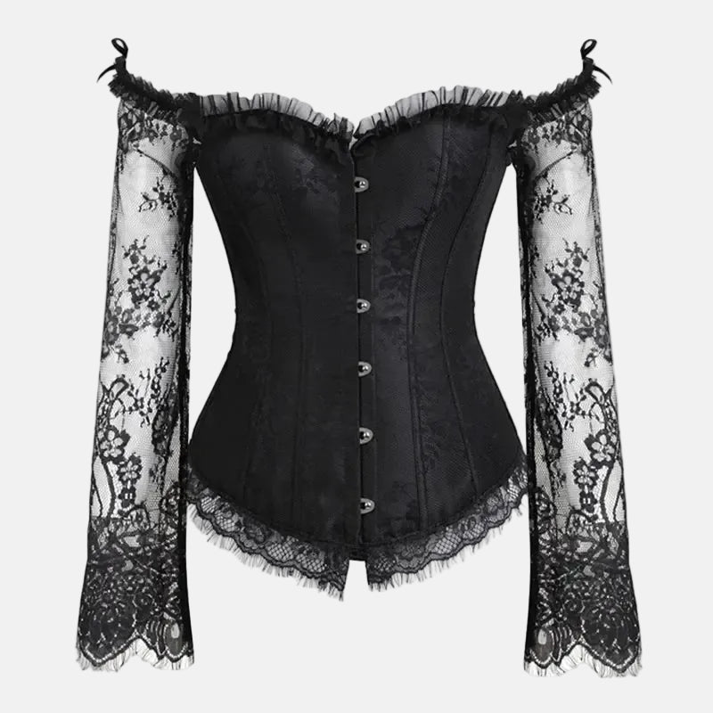 Halloween Costumes Corset Medieval Inspired Top 6