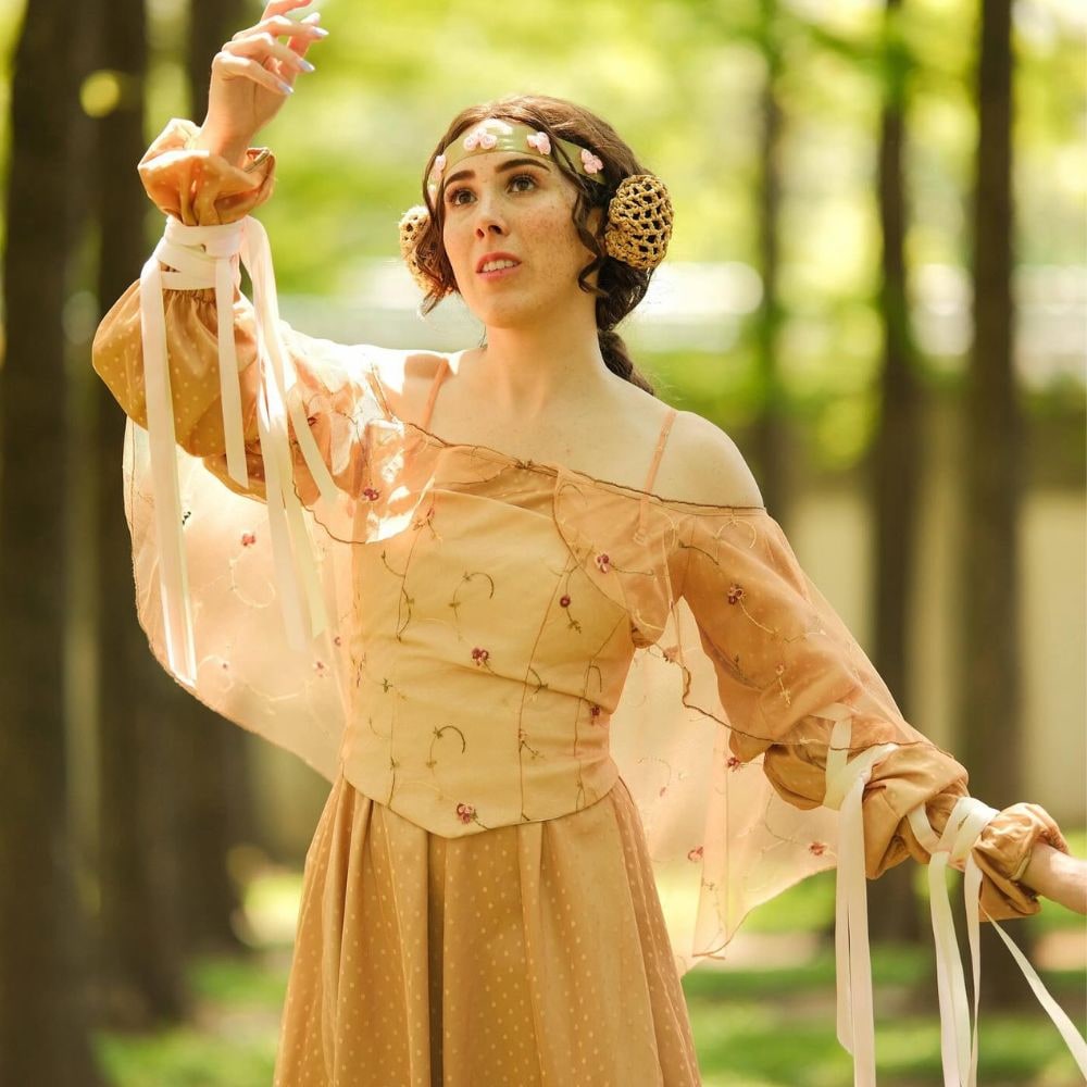Halloween Costumes Cosplay Dress Gown Meadow Look 3