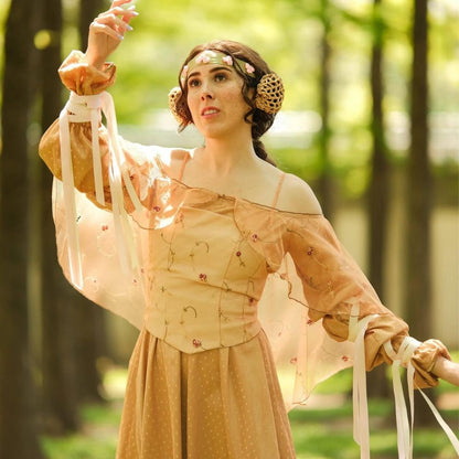 Halloween Costumes Cosplay Dress Gown Meadow Look 3