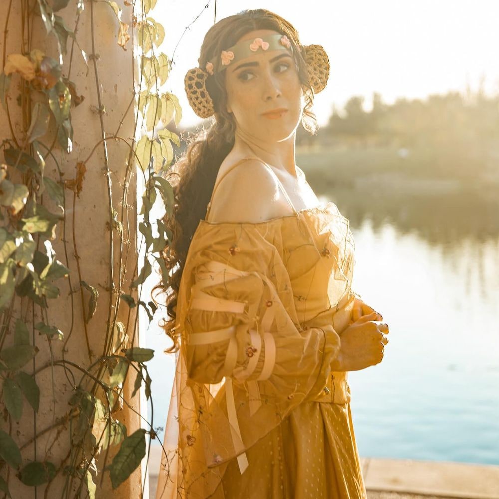 Halloween Costumes Cosplay Dress Gown Meadow Look 4