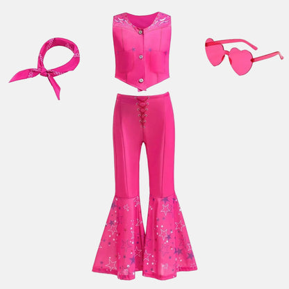Halloween Costumes Cosplay Girls Cowgirl Outfit 12