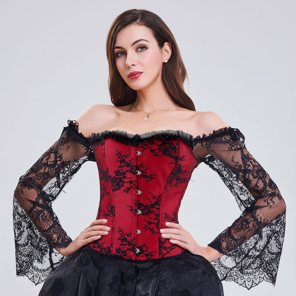 Halloween Costumes Top Plus Size Corset Medieval Inspired 1