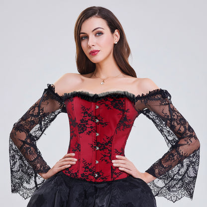 Halloween Costumes Top Plus Size Corset Medieval Inspired 1