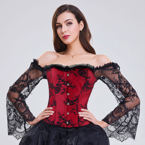 Halloween Costumes Top Plus Size Corset Medieval Inspired 1
