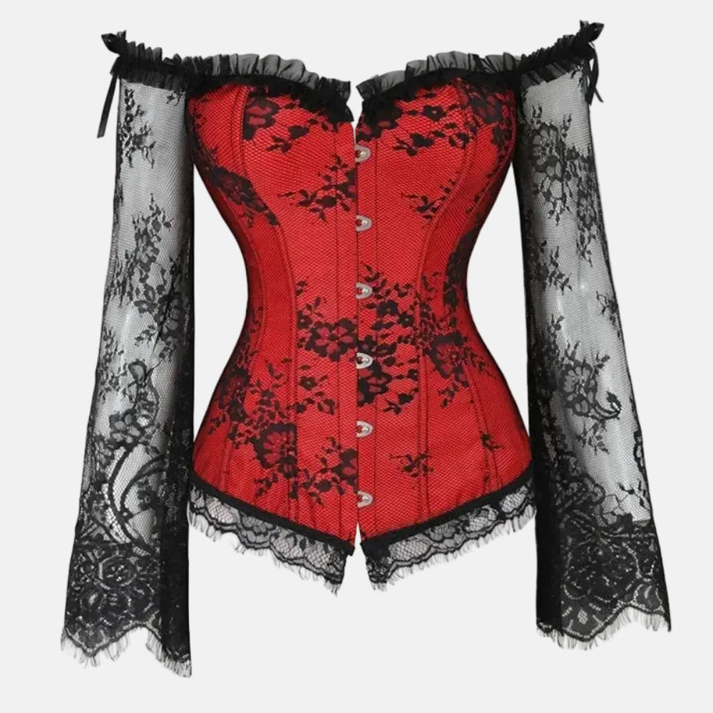 Halloween Costumes Top Plus Size Corset Medieval Inspired 2