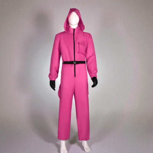 Halloween Costumes Game Guard Mask Jumpsuit Costume