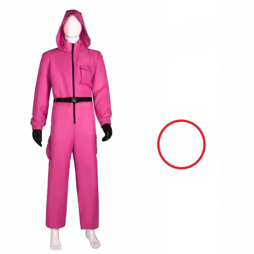 Halloween Costumes Game Guard Mask Jumpsuit Costume