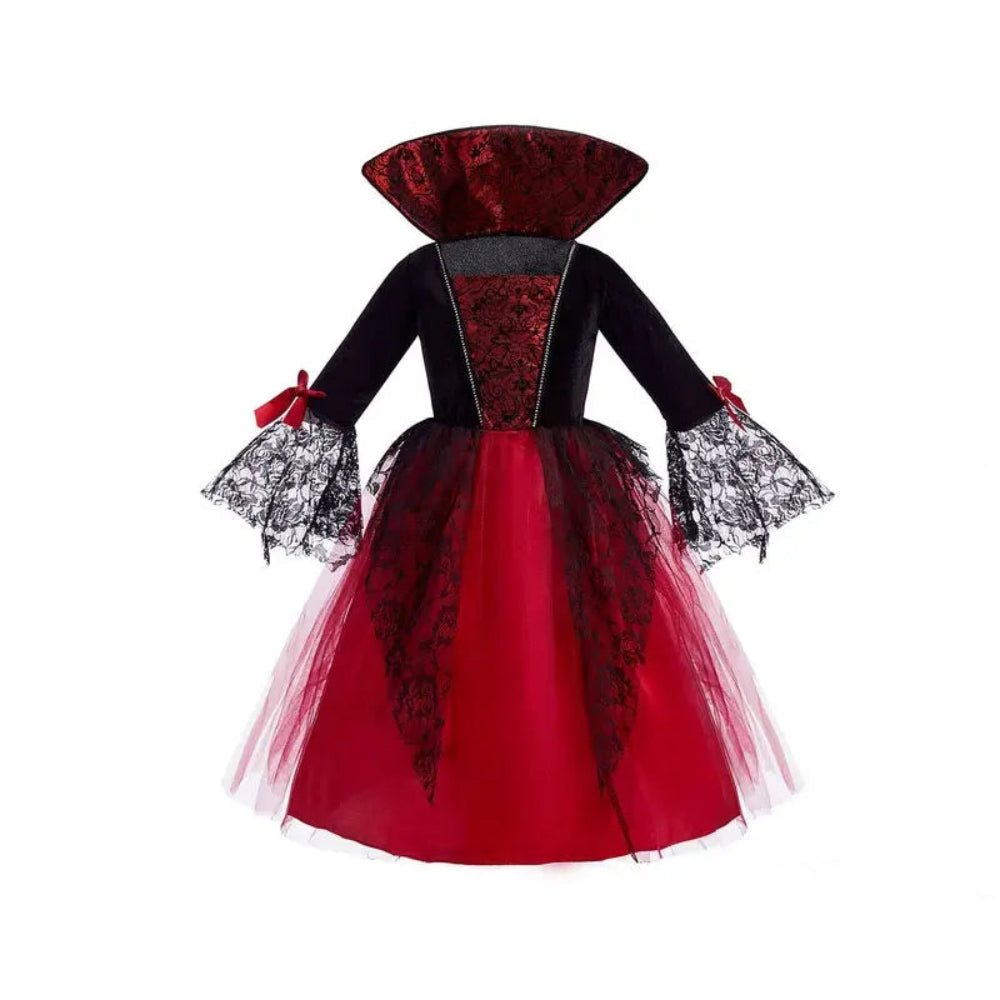 Kids Clown Halloween Costume Tutu Dress