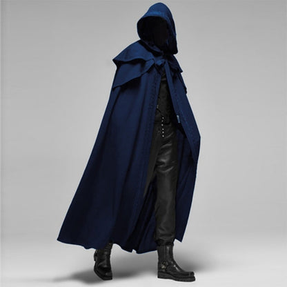 Halloween Costume Hooded Cape Long Dramatic Gothic Cape