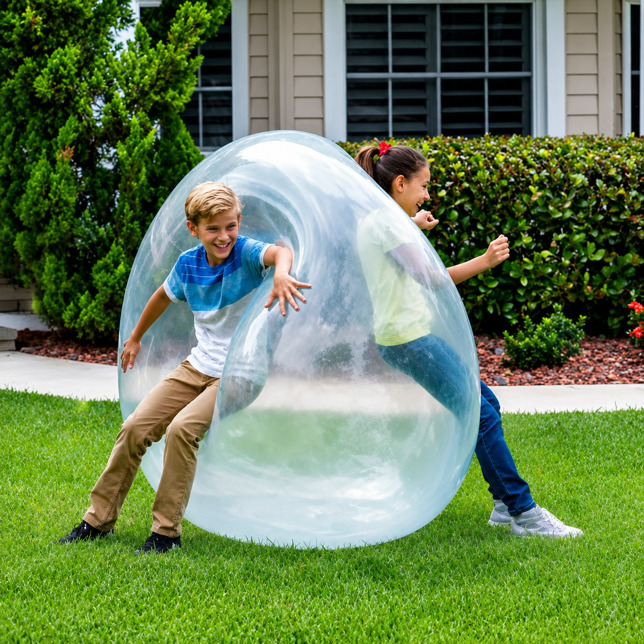 Inflatable Ball Balloon Giant Soft Rubber Outdoor Play Toy