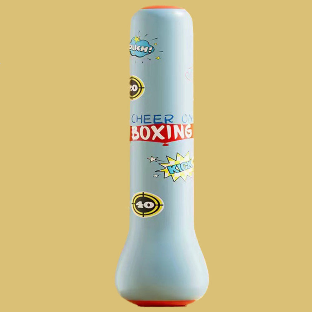 Giocattolo Gonfiabile da Boxe Base Stabile con Pompa per Bambini