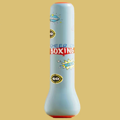 Giocattolo Gonfiabile da Boxe Base Stabile con Pompa per Bambini