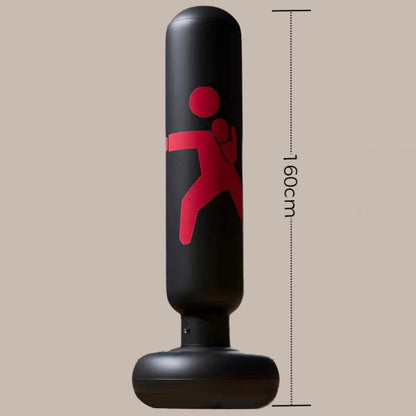 Giocattolo Gonfiabile da Boxe Base Stabile con Pompa per Bambini