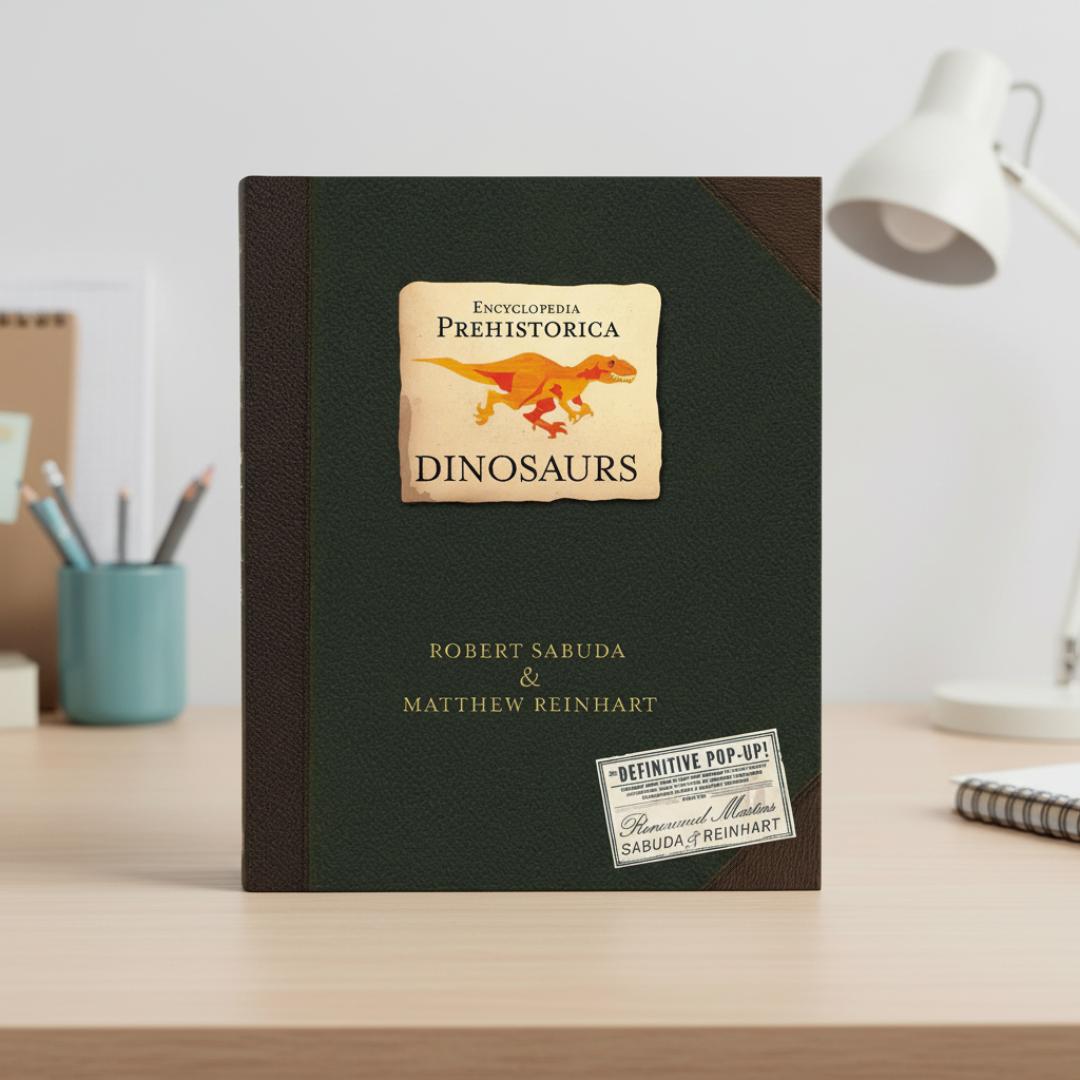 Interactive Book Pop Up Dinosaur 3D Storybook