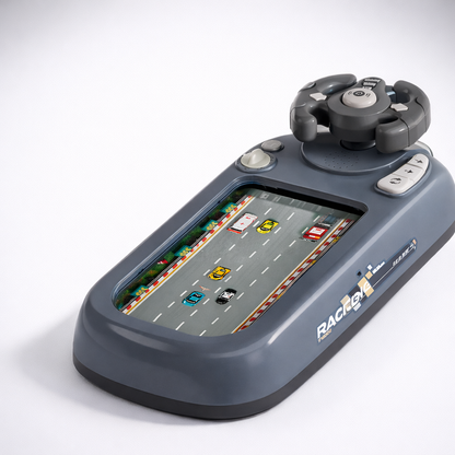 Carros de juguete para niños consola interactiva de carreras con volante