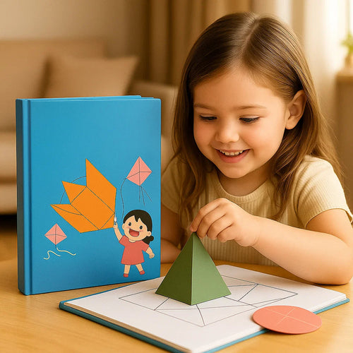 Interactive Geometry Workbook Kids Learning Shapes and Numbers 0