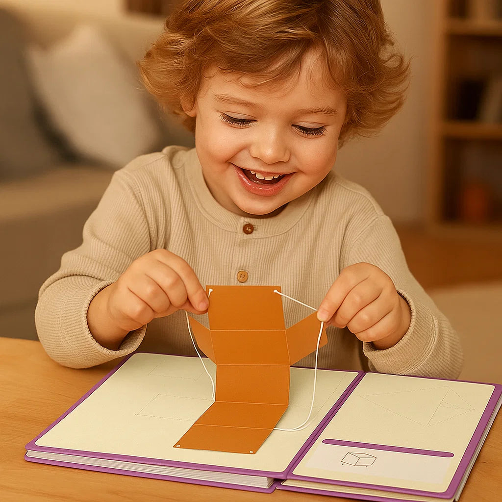 Interactive Geometry Workbook Kids Learning Shapes and Numbers 2