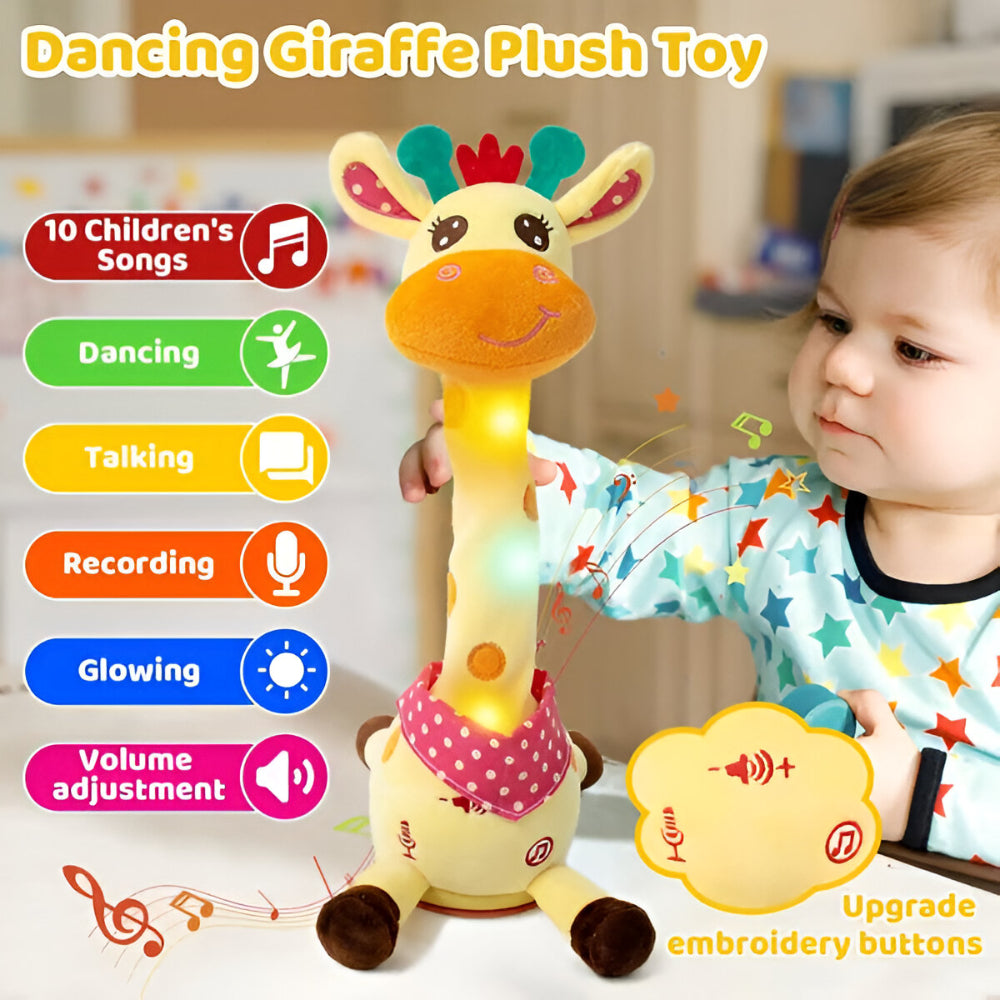 Baby Toy Interactive Giraffe Singing Dancing Plush