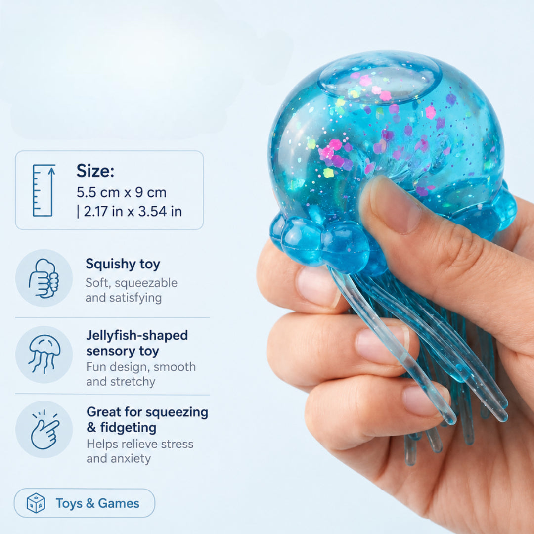 Jellyfish Squishy Toy Stress Relief Sensory Toy
