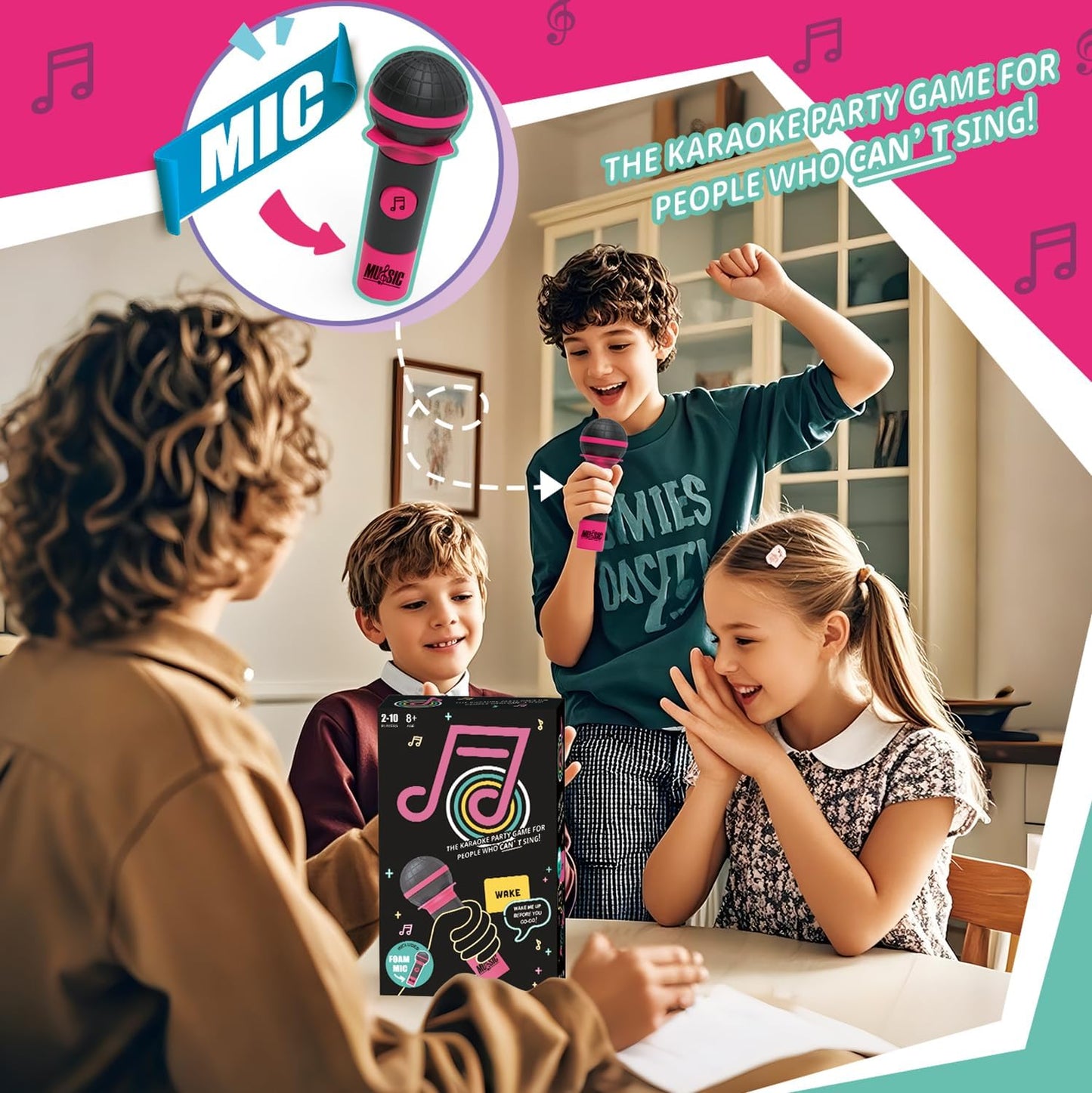 Karaoke Game Party Board Singing Challenge Set